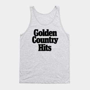 Golden Country Hits Tank Top